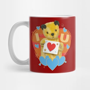 Sooty I Heart You Valentines Mug